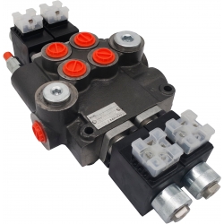 ROZDZIELACZ HYDRAULICZNY 2 SEK 80L ELEKTRYCZNY 12V